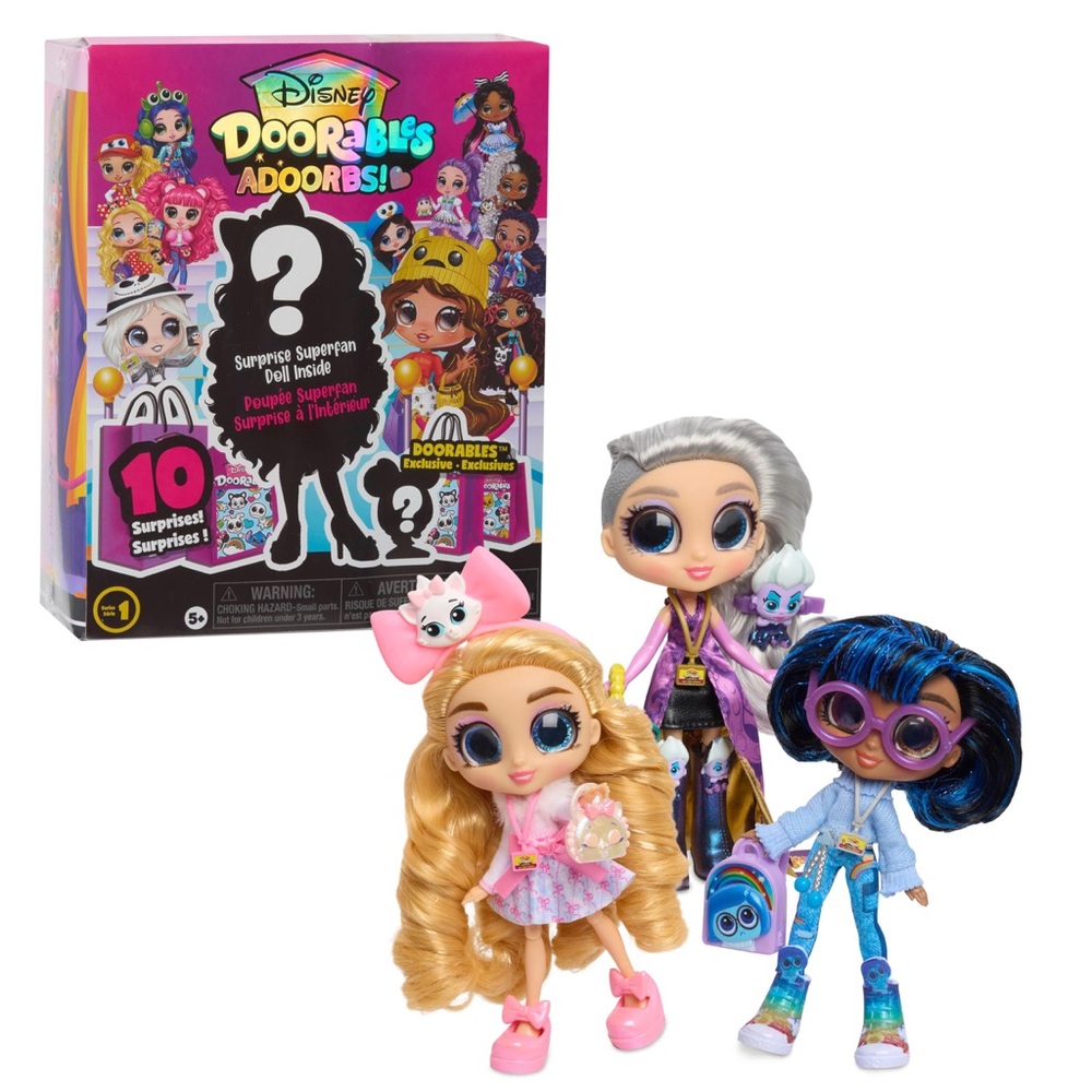 Disney Doorables Adoorbs dolls. Series 1 with the 3 mystery and Stitch doll. - Picture 2 of 15